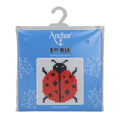 Anchor First Kit Ladybird Cross Stitch Kit