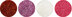 Tonic Studios Nuvo Pure Sheen Glitter 4/Pkg - Cross My Heart