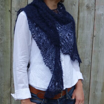 Blueberry Shawl