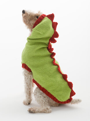 Dragon Slayer Dog Sweater in Lion Brand Wool Ease - L30274