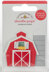 Doodlebug Doodle-Pops 3D Stickers - Red Barn