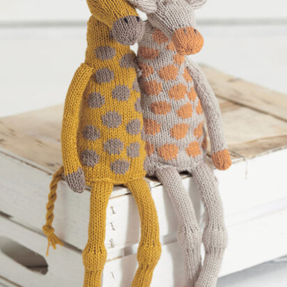 Noahs Ark - Giraffes in Sirdar Cotton DK - knitting pattern