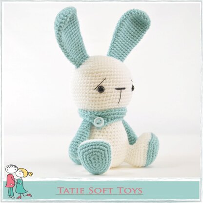 Easter Bunny Boy Girl Sad Rabbit Soft Toys Cuddly Bunny Crochet Amigurumi Pattern