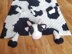 3in1 Farm Cow Folding Baby Blanket w C2C Graph