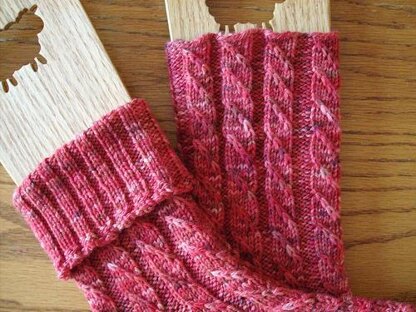 Twilled Rib Socks