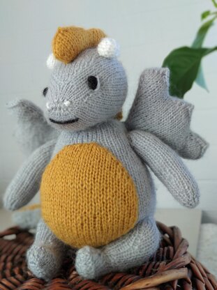 Dragon knitting pattern