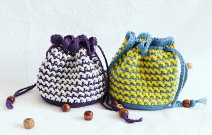 Reversible Drawstring Bag