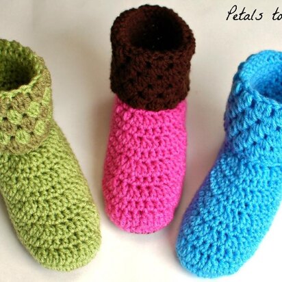 Ladies Booties Slippers