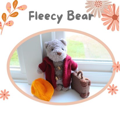 Fleecy Bear in A Duffle Coat