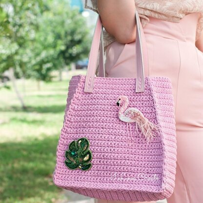 Crochet tote bag Amelie