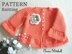 Knitting Crochet PATTERN Baby Jacket Baby Dress 0 - 12 months