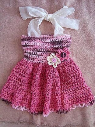 541 CROCHET Tube Top Dress or Jumper