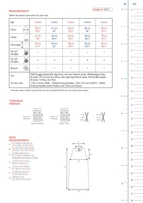 Sirdar 2613 Speed of Light Tunic in Snuggly Replay PDF