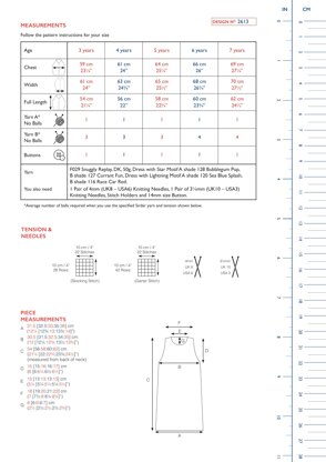 Speed of Light Tunic in Sirdar Snuggly Replay DK - 2613 - Downloadable PDF