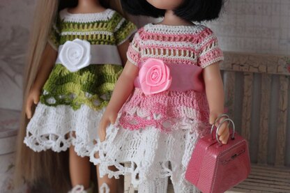 12-inch Dolls Dress Crochet Pattern