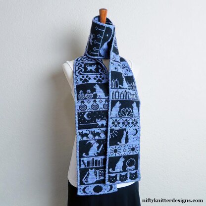 Mystic Cats Scarf