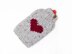 Hot Water Bottle Cover Heart Chunky Cozy Hottie