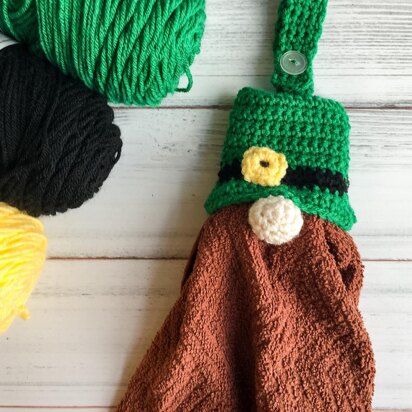 Leprechaun Gnome Towel Topper