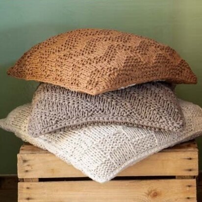 Cushions Bulky Textures in Hoooked RibbonXL - Downloadable PDF