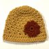 Seed Stitch Baby Cloche Hat