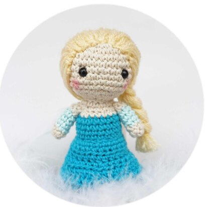 Elsa amigurumi crochet pattern