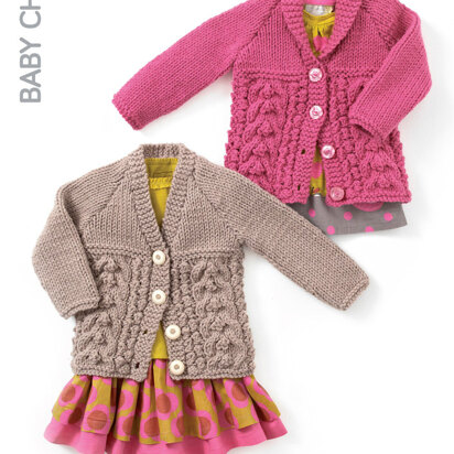 Cardigans in Hayfield Baby Chunky - 4406 - Downloadable PDF