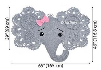 Josefina and Jeffery Elephant Rug