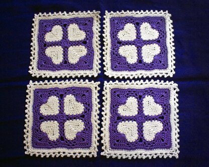 Country Hearts Coasters