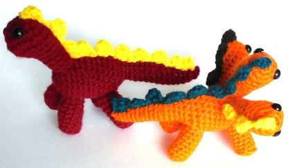 Mini Hydra/Dragon/Dino Amigurumi/Plush Toy