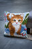 Vervaco Cat in the Snow Cushion Cross Stitch Kit - 40cm x 40cm