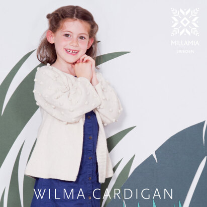 "Wilma Cardigan" - Cardigan Knitting Pattern For Girls in MillaMia Naturally Soft Cotton
