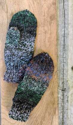 Hakone Bulky Knit Mittens