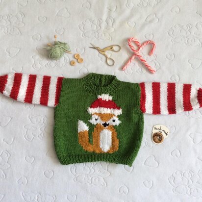 Foxy Christmas Sweater