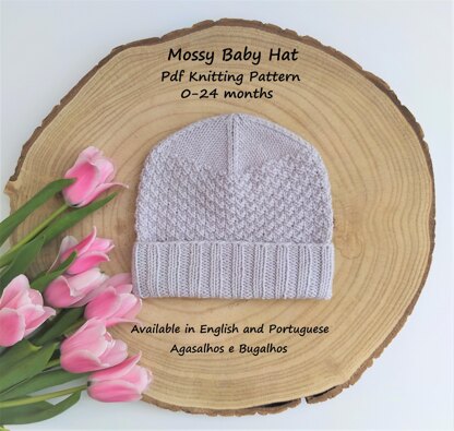 Mossy Baby Hat
