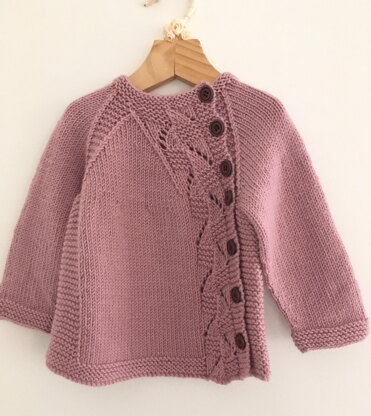 Canna Cardigan BJ313 Knitting pattern by Baby Jumbuck Knits | LoveCrafts