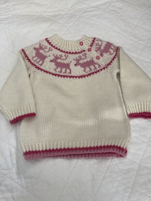 Winter baby jumper