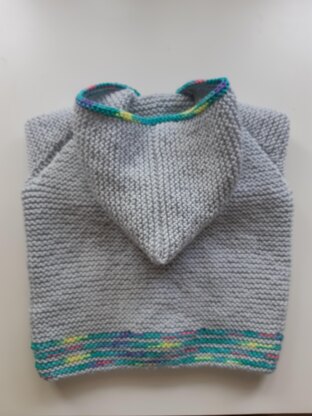 Bobby Garter Stitch Hoody