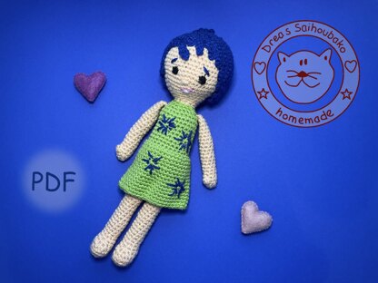 Joy amigurumi doll