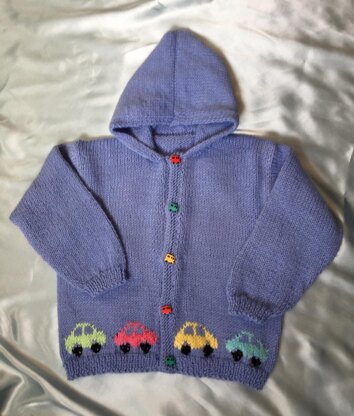 Boy's Car Sweater