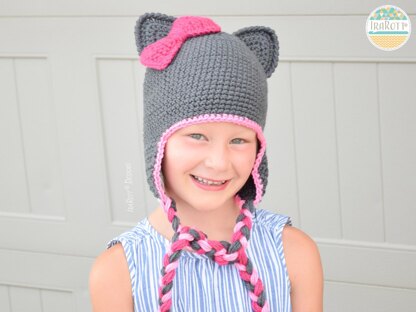 Sassy The Kitty Hat With Bow