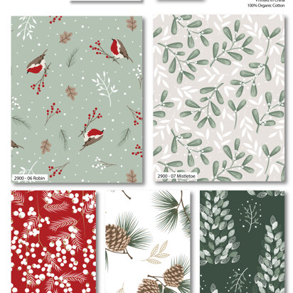 Craft Cotton Company Fat Quarter Bundle - Futtersuche im Wald