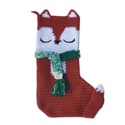 Fox Christmas Stocking