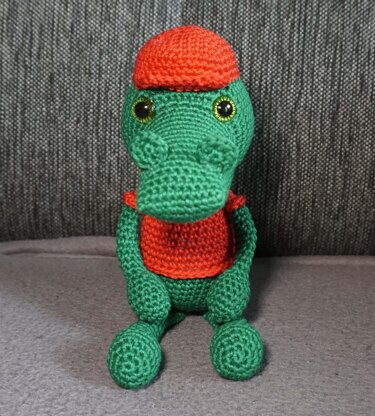 Crochet Pattern: Crocodile Croco!