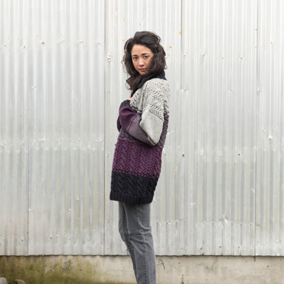 Twisted Vine Cardigan in Imperial Yarn Erin - PC32 - Downloadable PDF