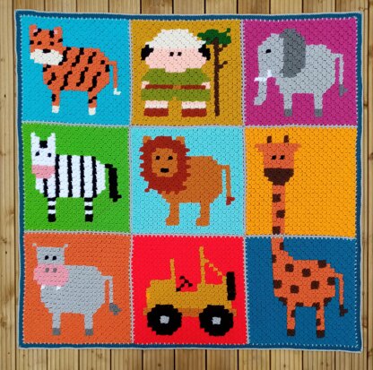 Safari Corner to Corner Blanket