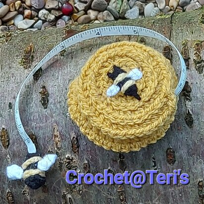Bee Happy Tape Measure Cover