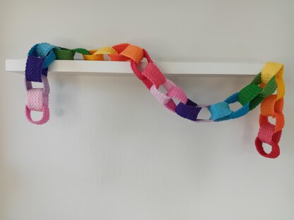 Crochet Paper Chain