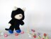 Small Boy Doll in the black cat wear