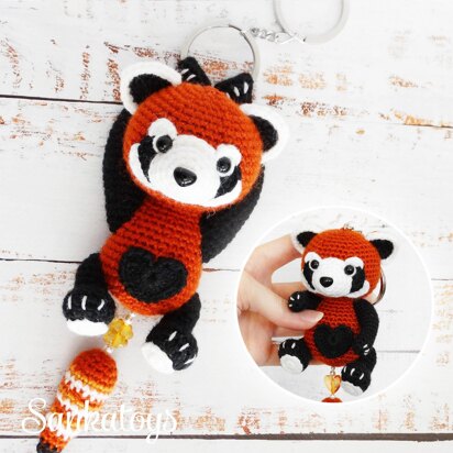 Keychain Red Panda