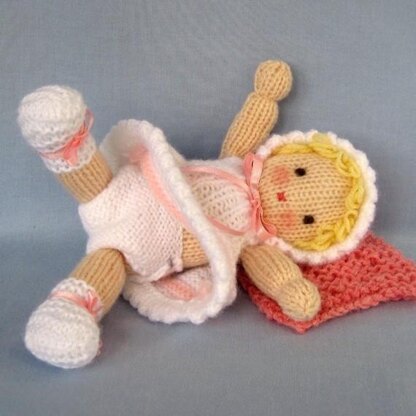 Little Daisy - Knitted Baby Doll